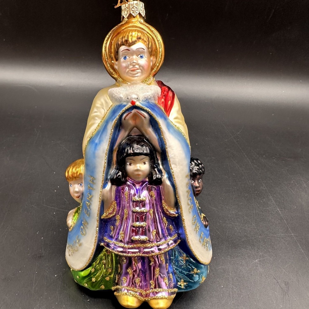 KURT ADLER POLONAISE DIVINE LOVE‎ ORNAMENT 6"
